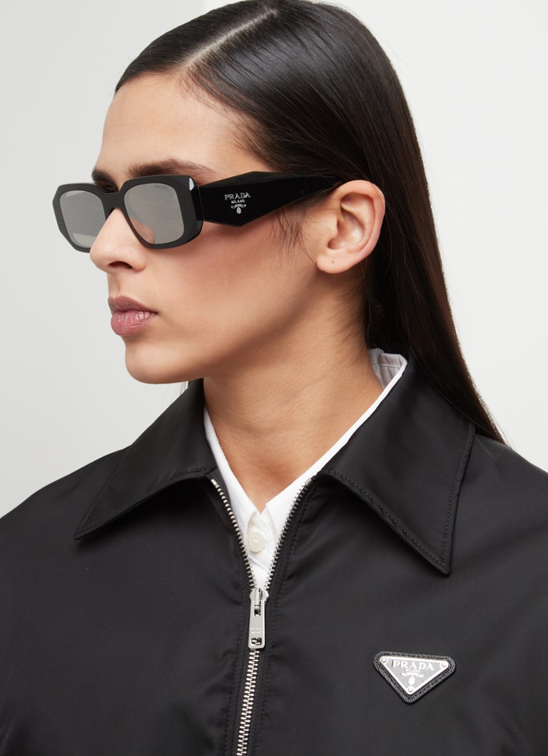 Prada Prada *PR 17WS BLK SHN SLV M
