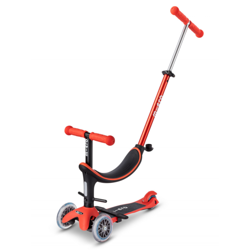 Trottinette 3 Roues - 3en1 Révolution Rouge