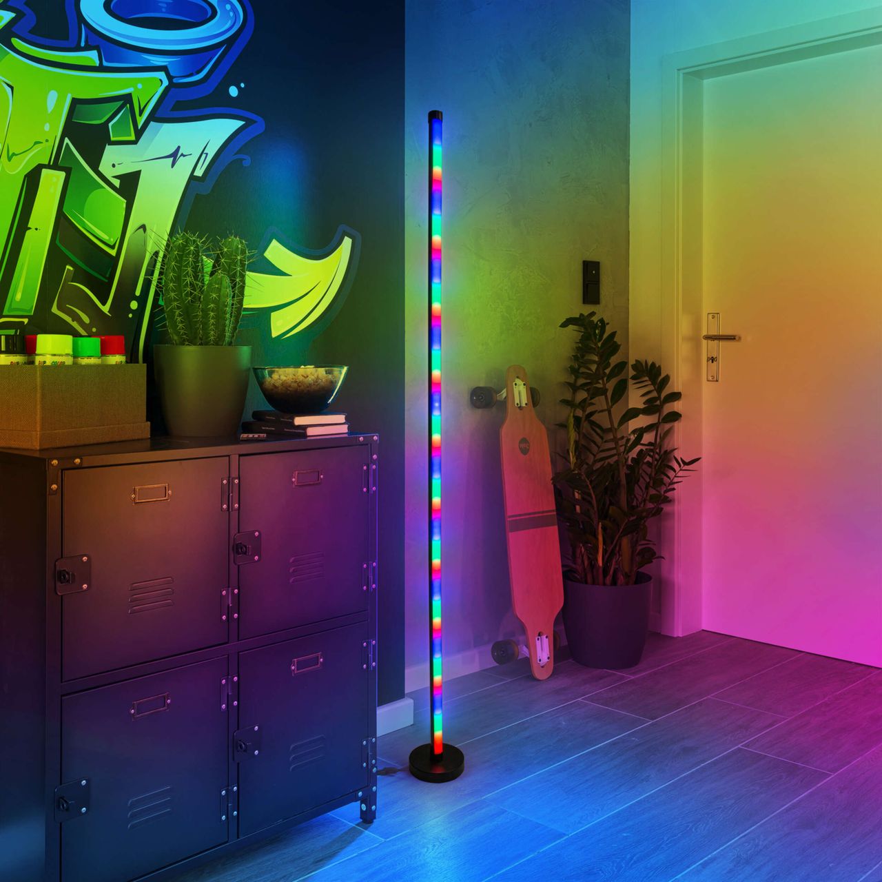 Näve Leuchten LED-Digital-Dekostehleuchte 