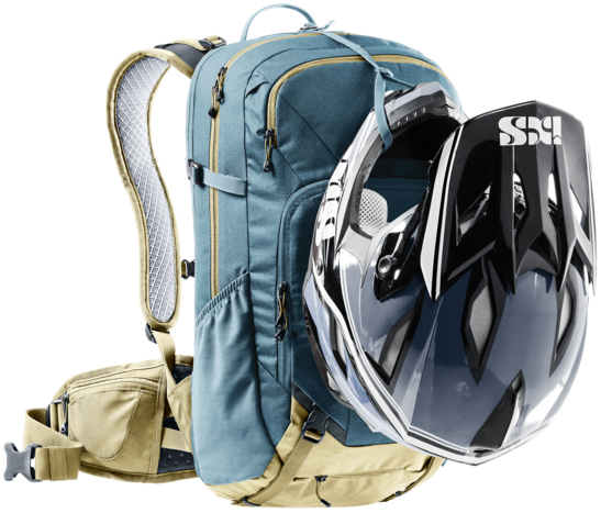deuter Attack 20 | Fahrradrucksack mit modernem Protektor