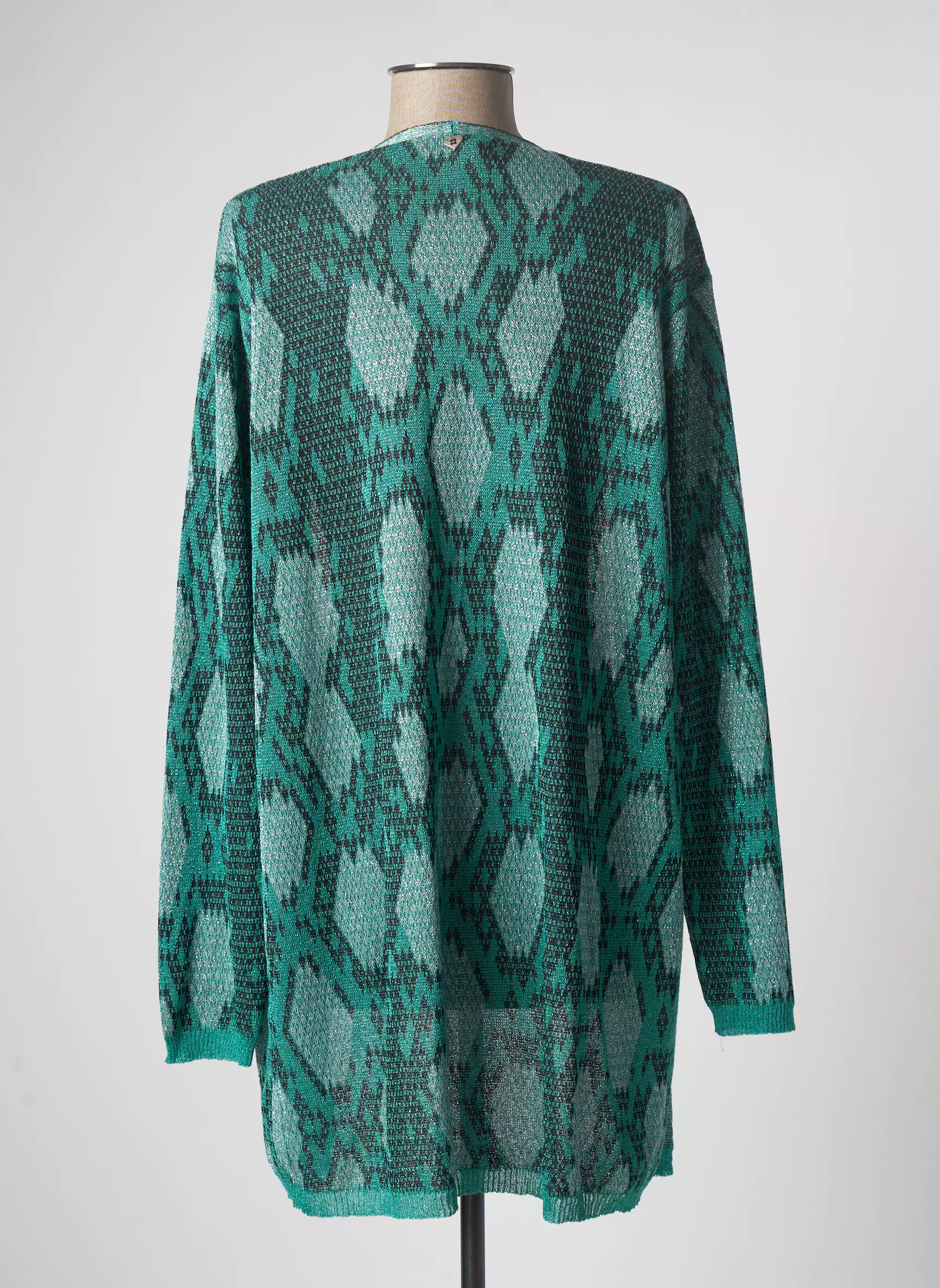 Please Cardigans Femme couleur vert