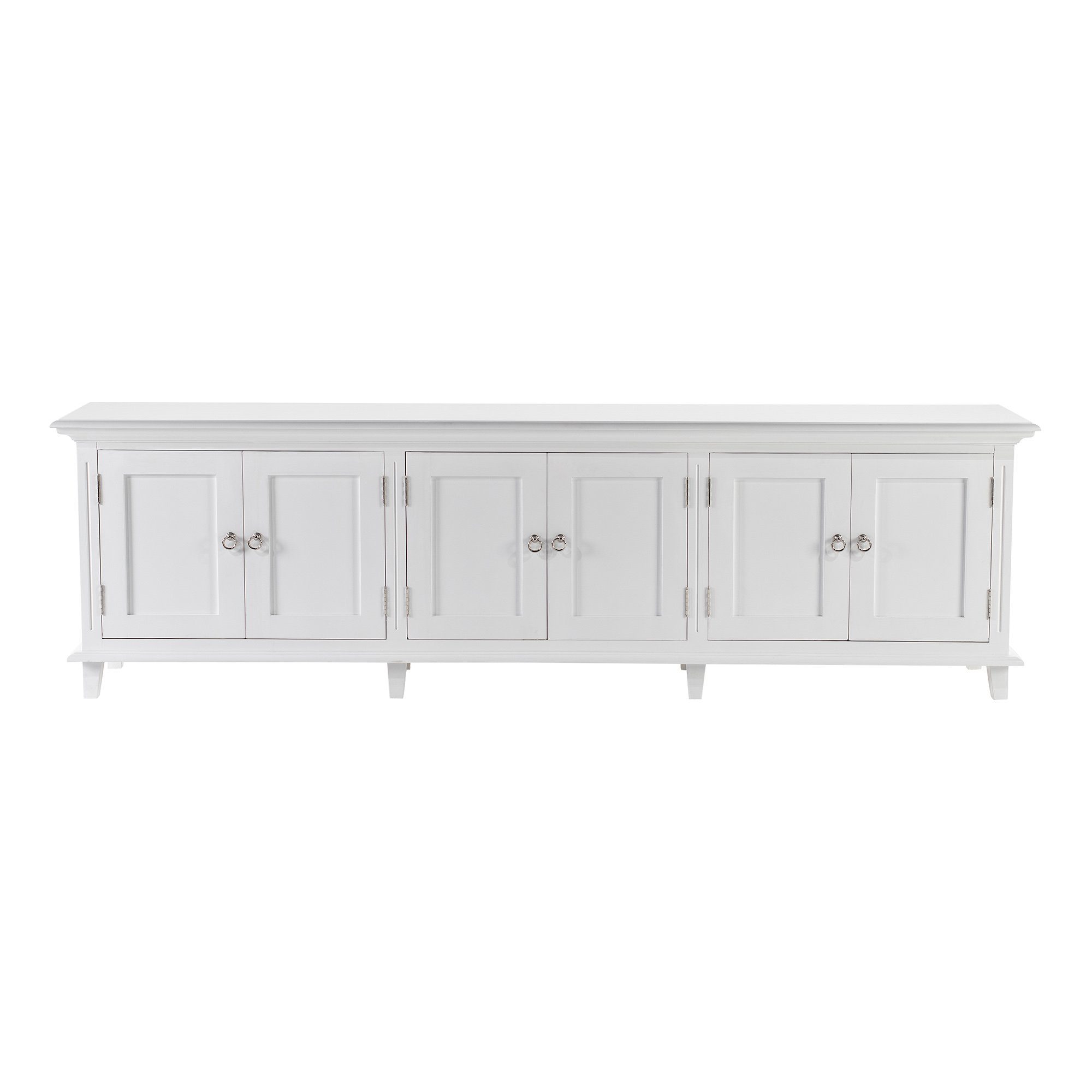 Novasolo Küchenbuffet Skansen Verstellbare Regale, Triple-Bay Hutch Kabinett