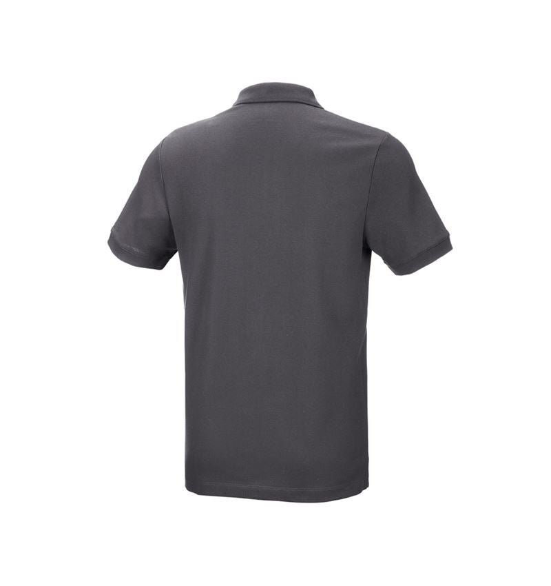e.s. Piqué-Polo cotton stretch