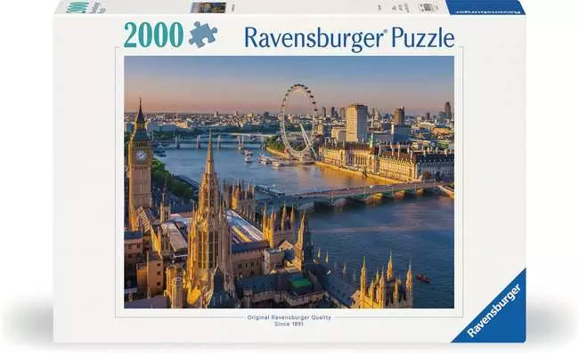 Puzzle 2000 Teile - Stimmungsvolles London