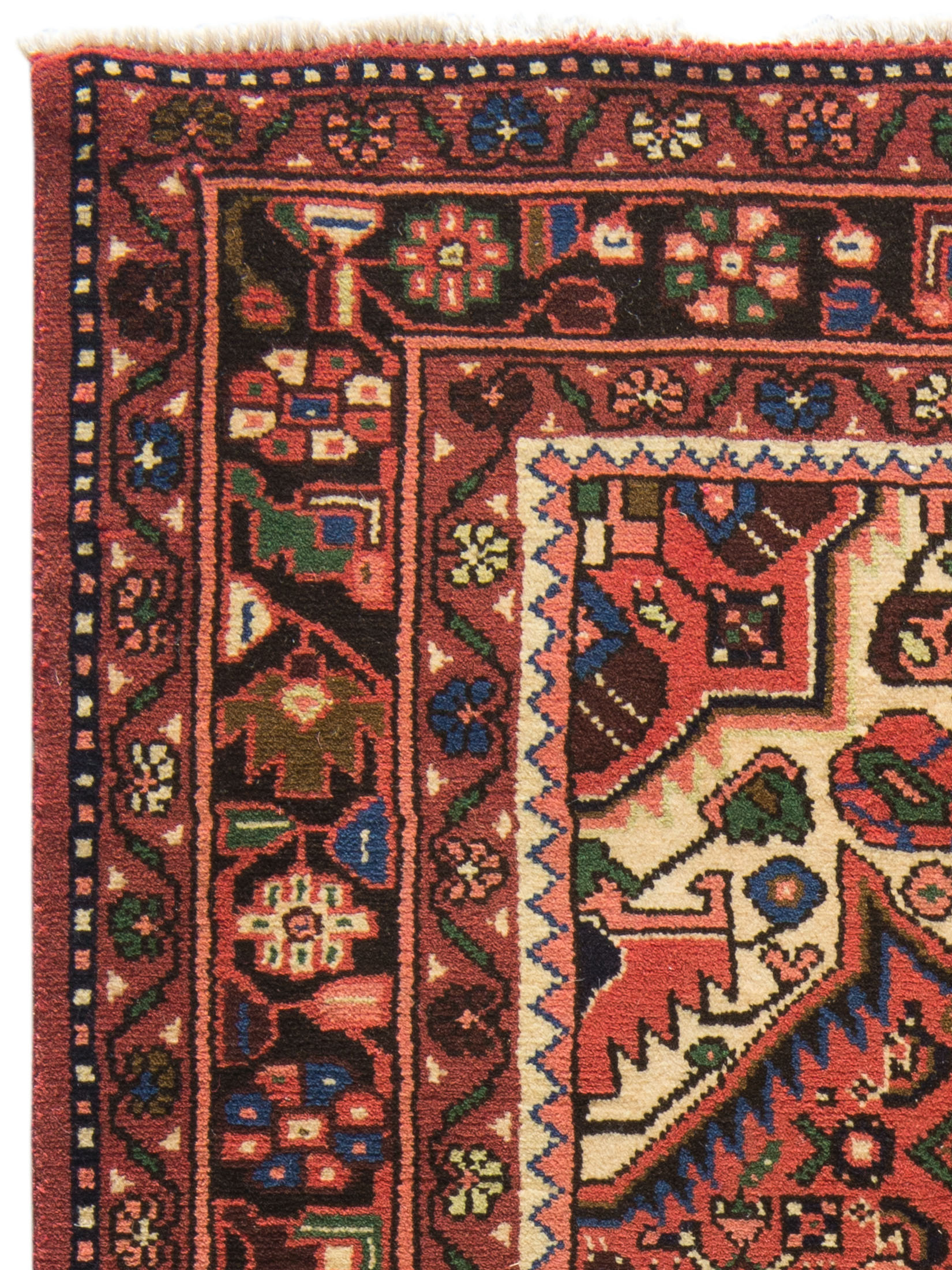 Hosseinabad Hamadan ca. 154 x 190 cm, Unikat / Einzelstück
