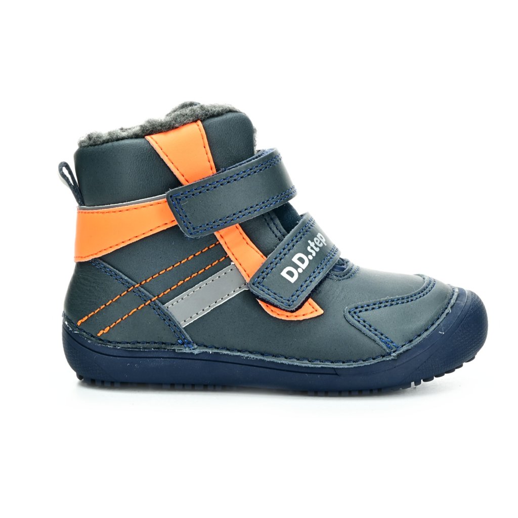 D.D.Step W063-42254A Royal Blue Winterbarfußschuhe