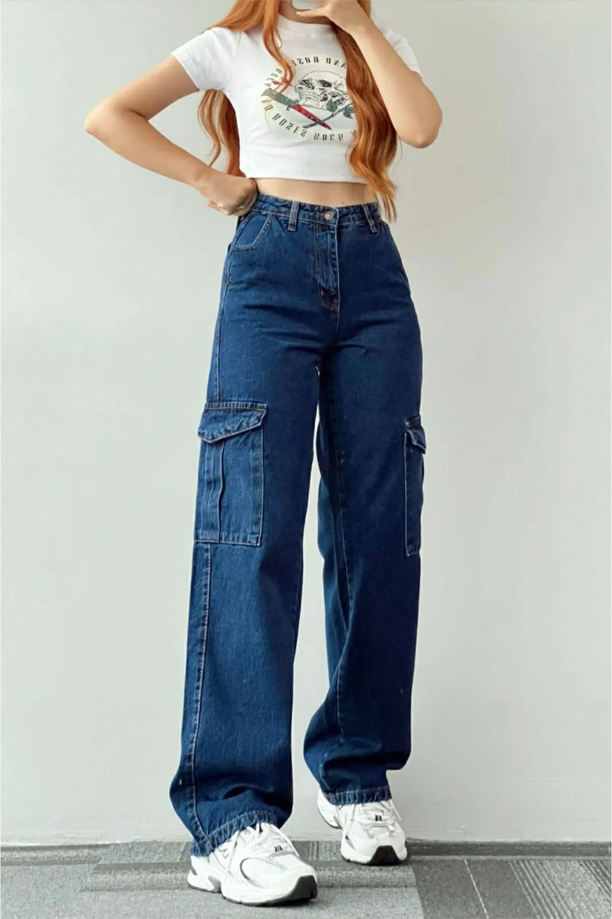 LAMİRA  Hose - Dunkelblau - Cargo