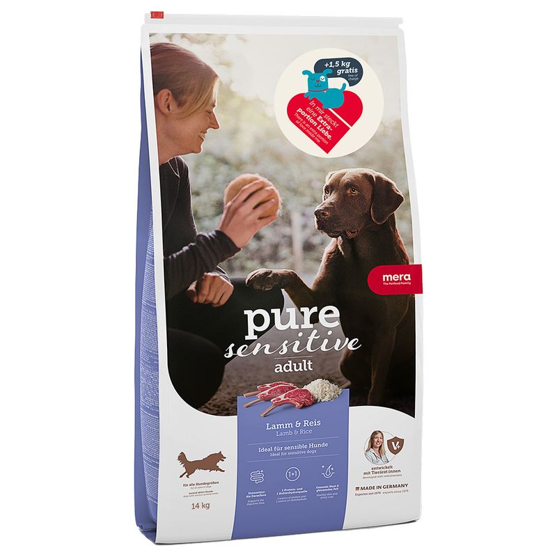 mera pure sensitive Adult Lamm & Reis zu TOP-Preisen | bitiba %