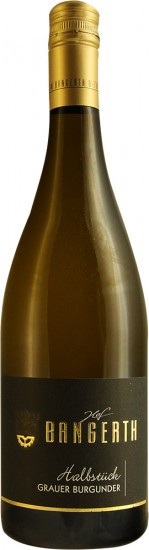 2020 Grauer Burgunder Halbstück trocken - Weingut Martin Bangerth