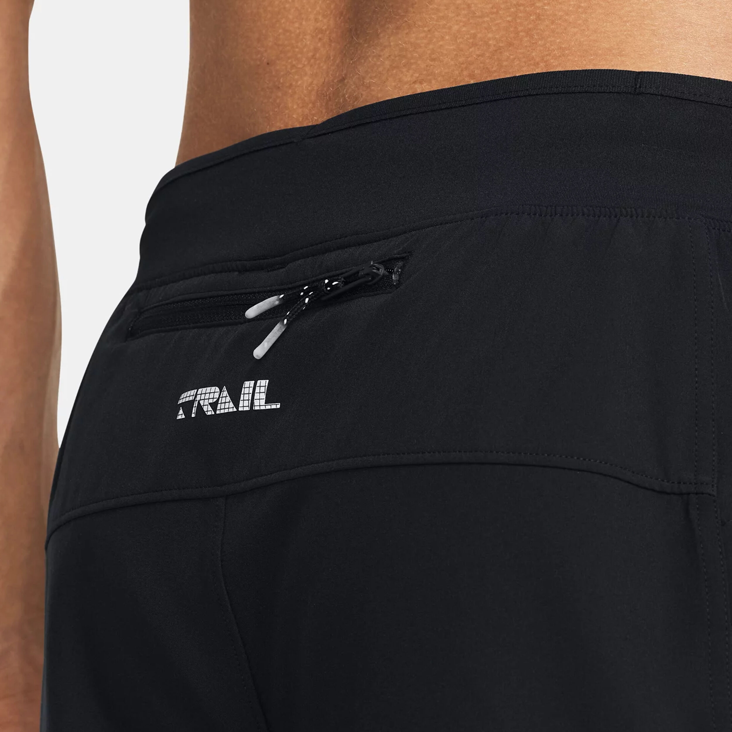 Run Trail Shorts Herren - Schwarz