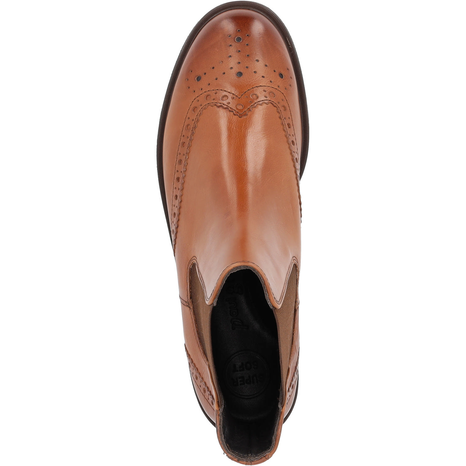 Paul Green 8070, Stiefeletten, Damen, cognac