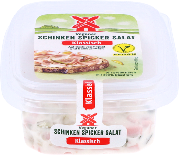 Rügenwalder Mühle Schinken Spicker Salat Klassisch vegan