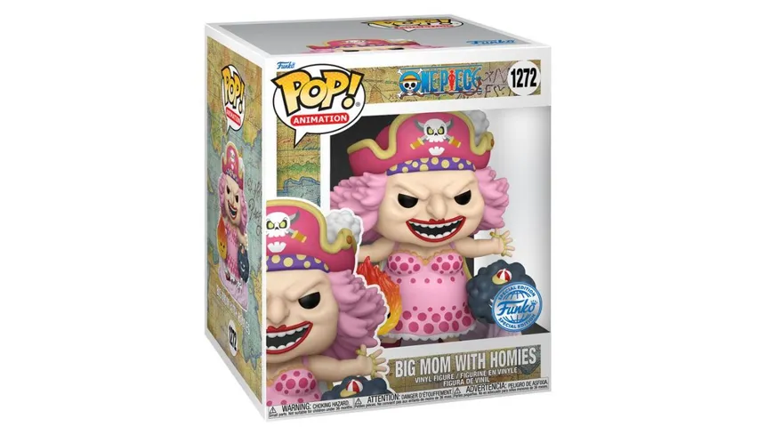 Funko - POP! - One Piece - Big Mom with Homies 6