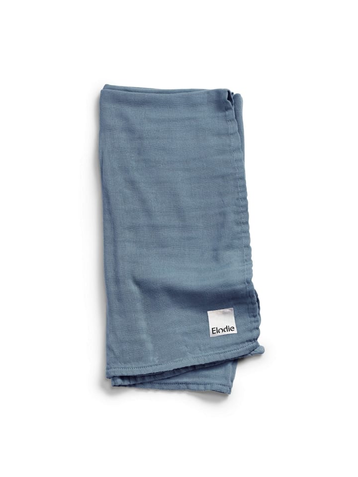 Elodie Details Bambus Musselin Decke - Tender Blue in Blau 80 x 80 günstig kaufen onesize