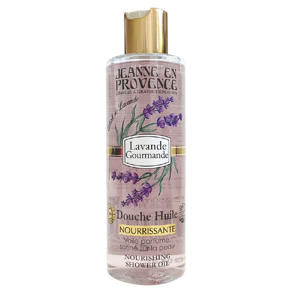 jeanne en provence Douche Huile Lavande Gourmande Huile de Douche