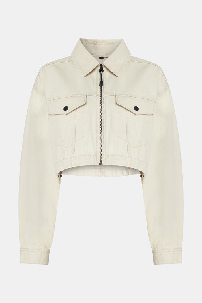 Truckerjacke in Cropped-Form