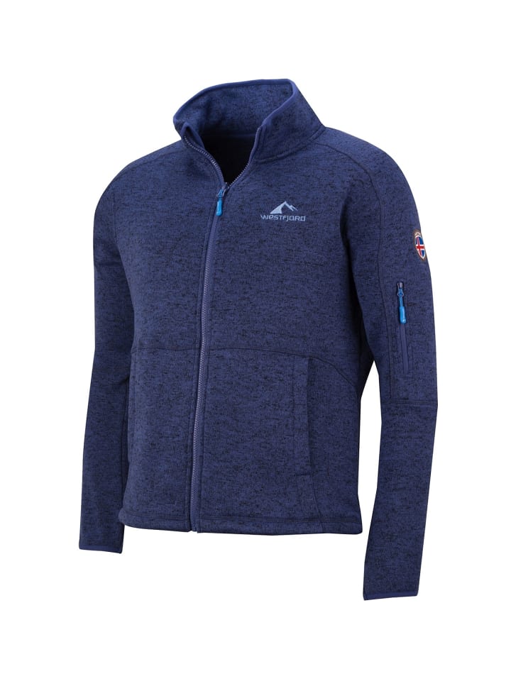 Westfjord Fleecejacke Katla in french blue günstig kaufen