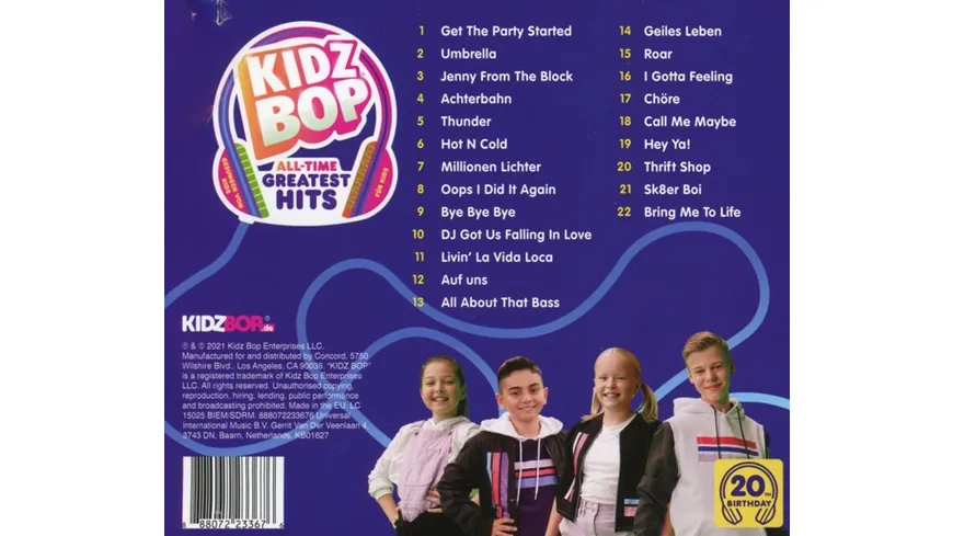 Kidz Bop All Time Greatest Hits