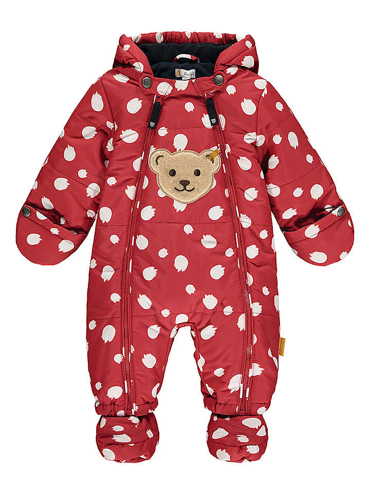 Steiff Schneeanzug in Rot günstig kaufen 56