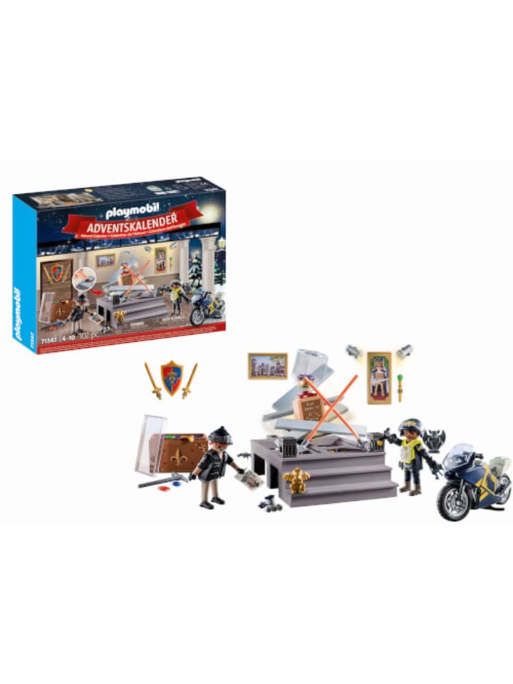 Playmobil Spielfigur Set City Adventskalender Polizei Museumsdiebstahl, ab 3 Jahre günstig kaufen onesize