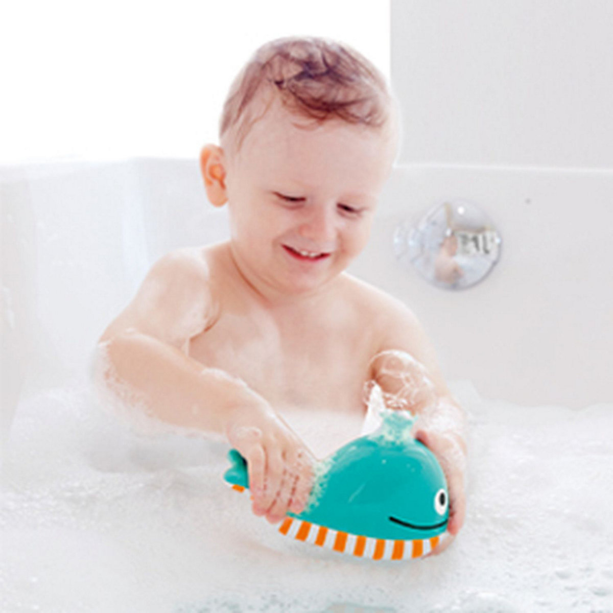 Badespielzeug Seifenblasen-Wal