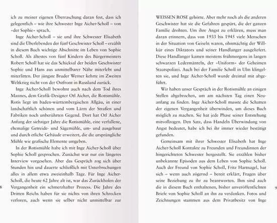 Das kurze Leben der Sophie Scholl