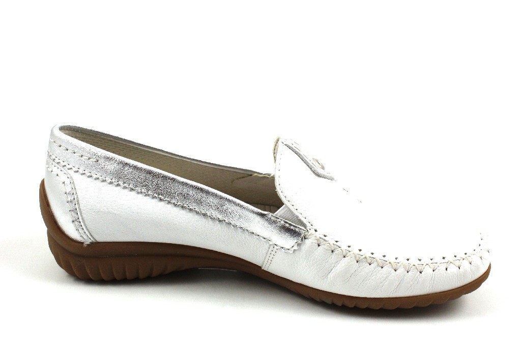 GABOR Sportliche Slipper weiss