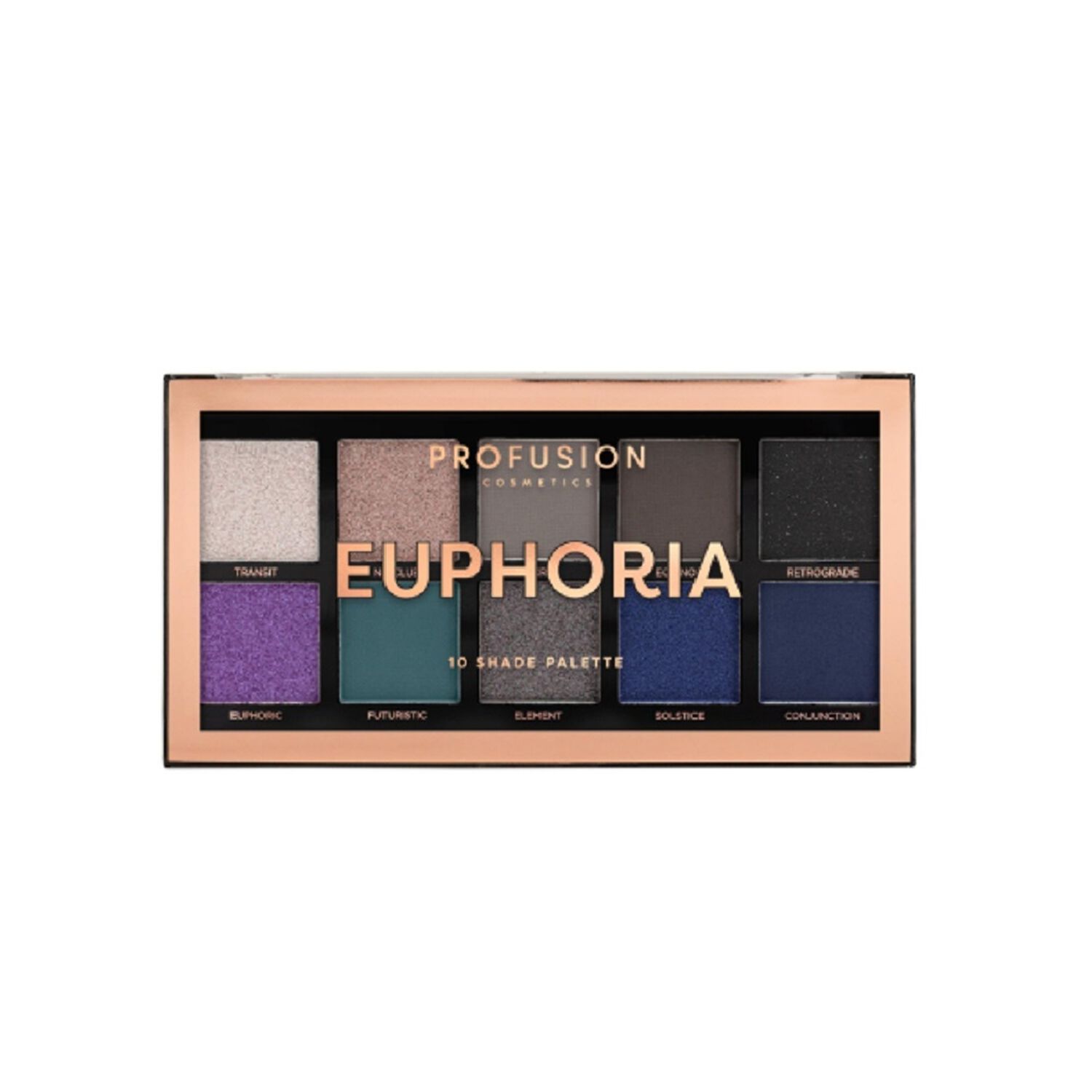 Profusion Cosmetics Palette Euphoria Palette fards à paupières 10 teintes