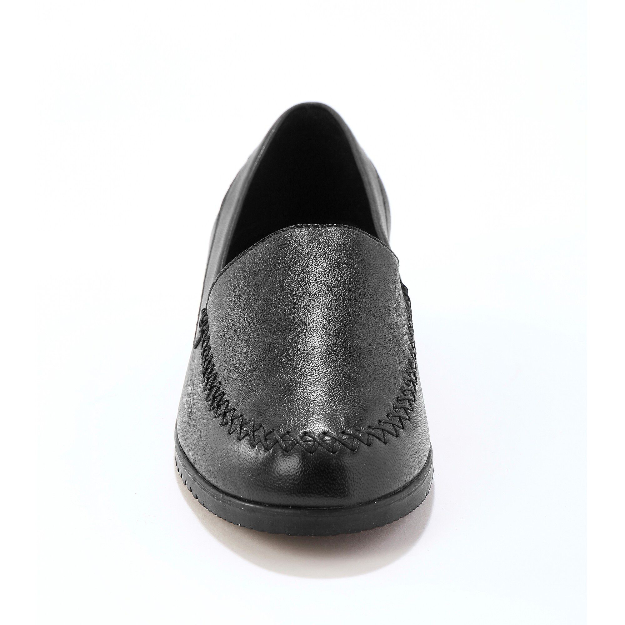 Mocassins largeur confort en cuir souple