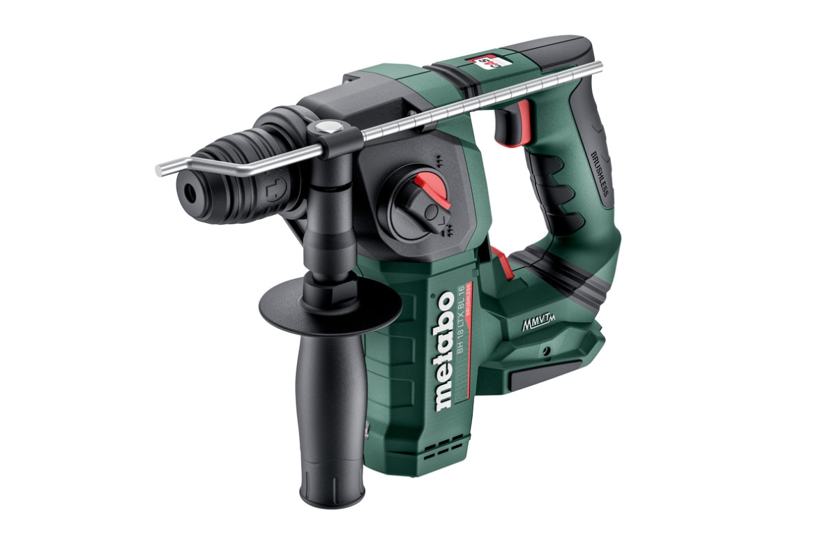 Ciocan combinat fără fir Metabo 600324840 BH 18 LTX BL 16 SDS-Plus 18V fără baterii și încărcător în cutie Metabo 600324840