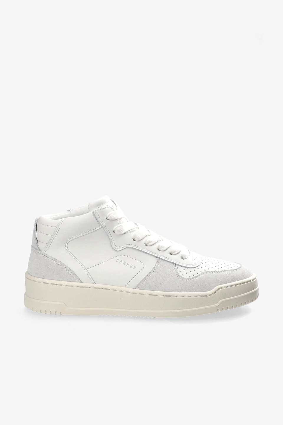 CPH167 leather mix white
