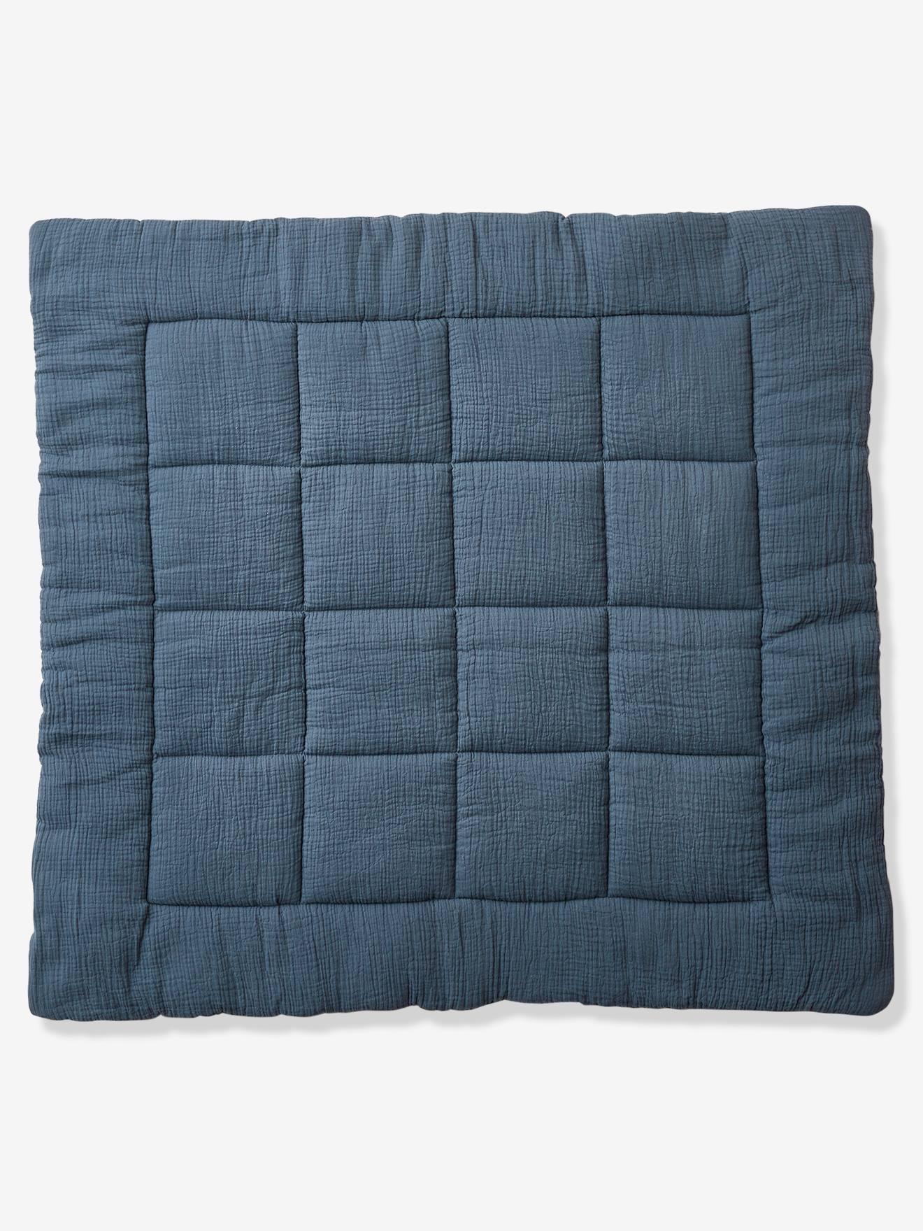 Couverture bébé en gaze de coton bio* COMÈTES parme