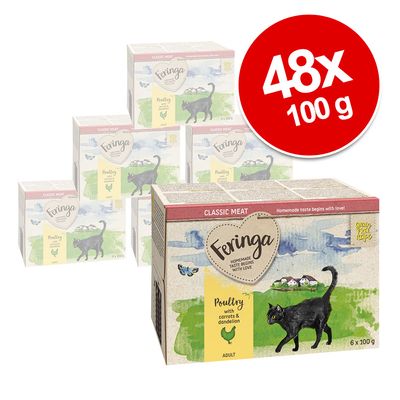 Sparpaket Feringa Classic Meat Menü Schale 48 x 100 g