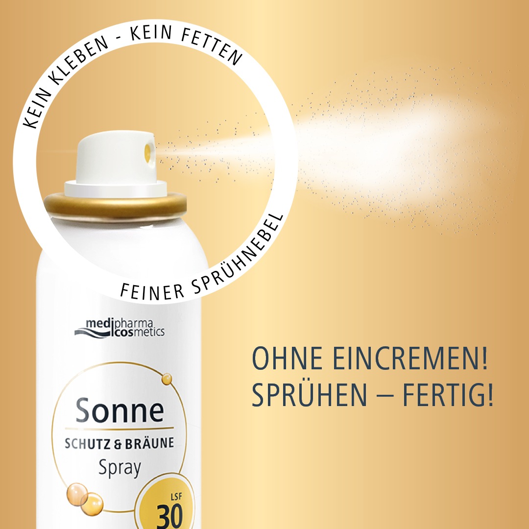 SONNE SCHUTZ & Bräune Spray bronze LSF 30