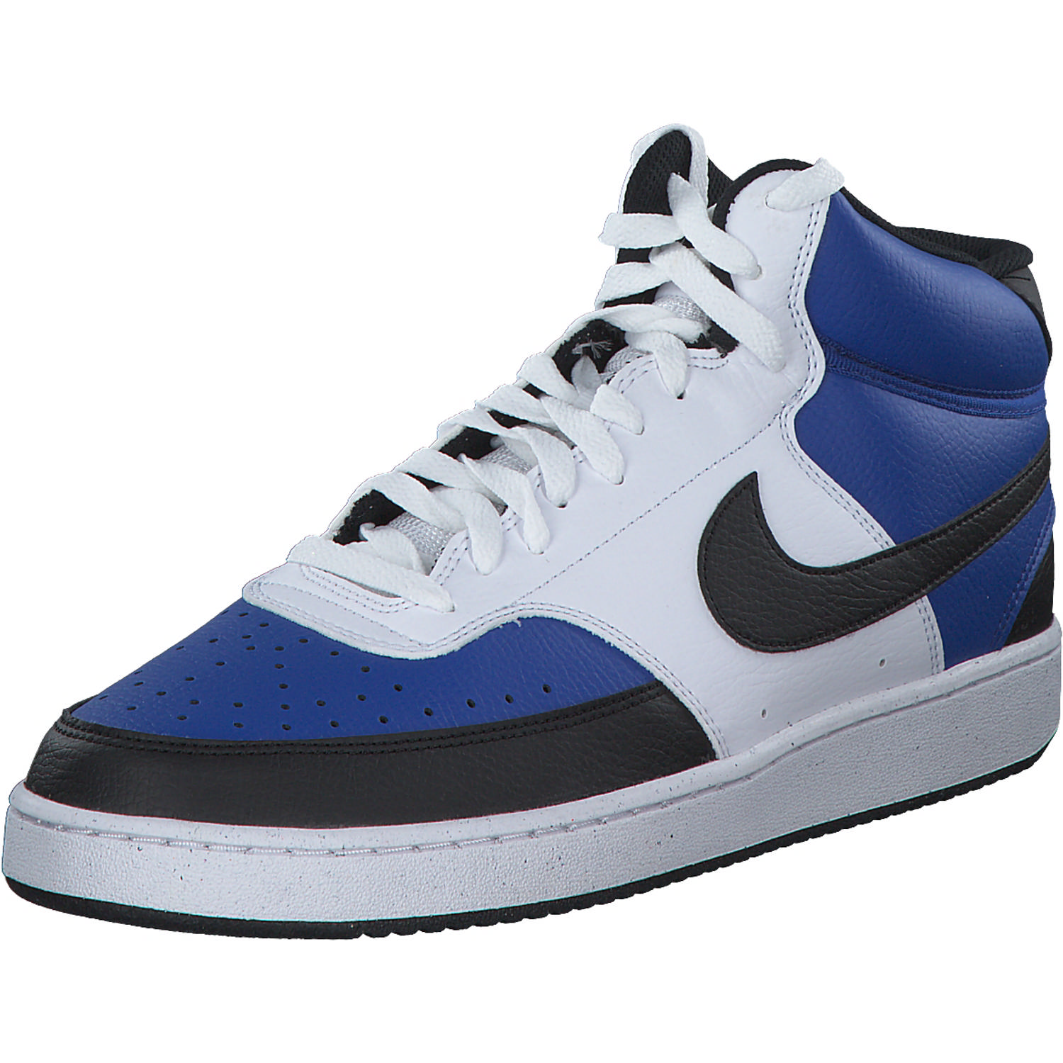 Nike Court Vision Mid FQ8740, Stiefel, Herren, Weiß/Blau