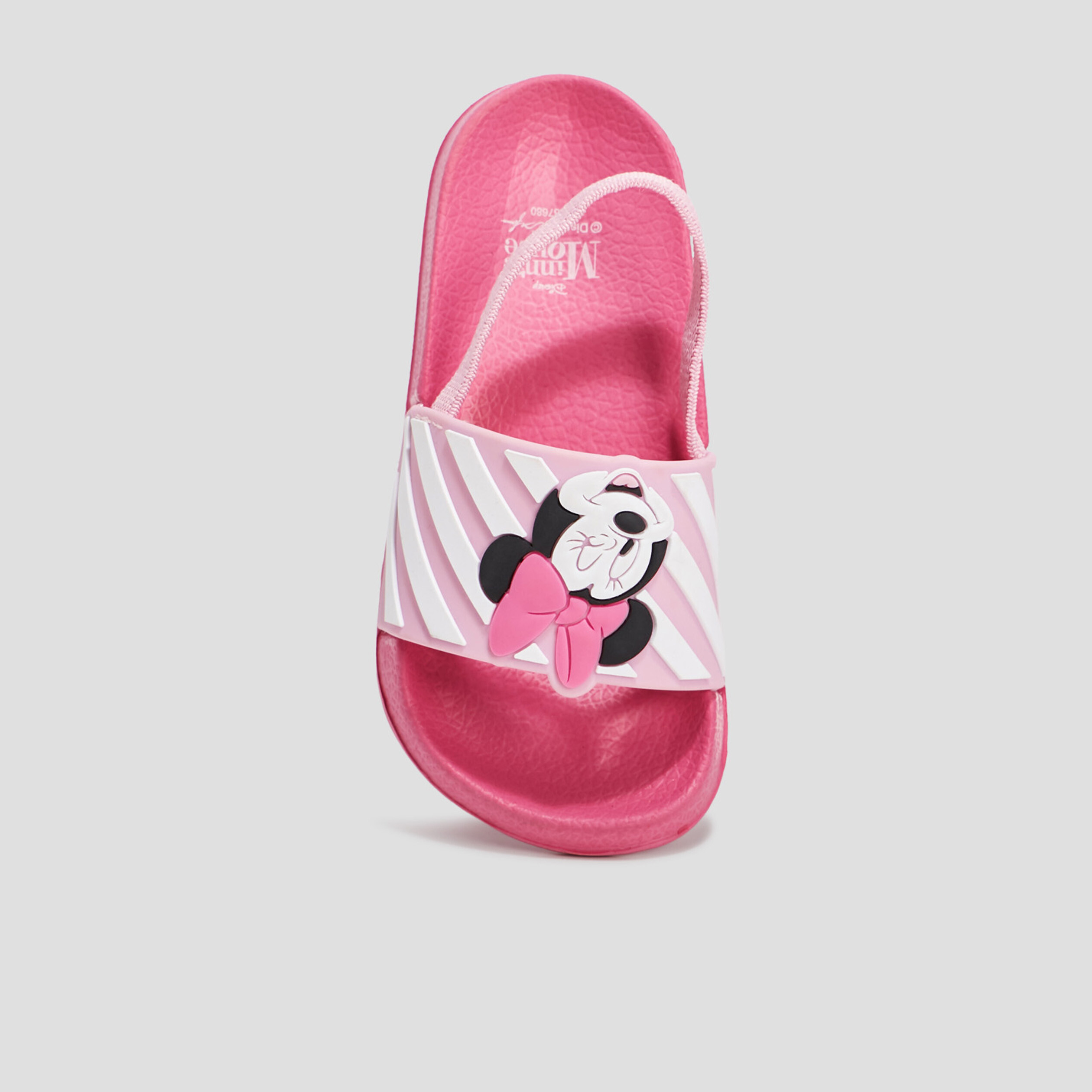Mules de plage Minnie rose fille | La Halle