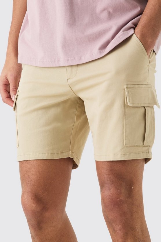 Skinny Cargo-Shorts