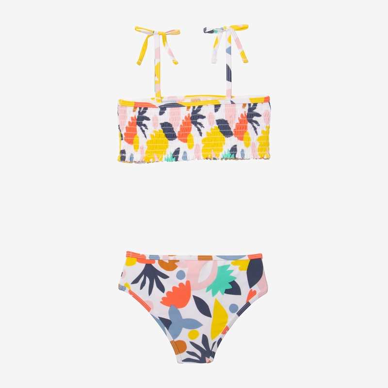 2 pièces fille pop couleur blanc Catimini