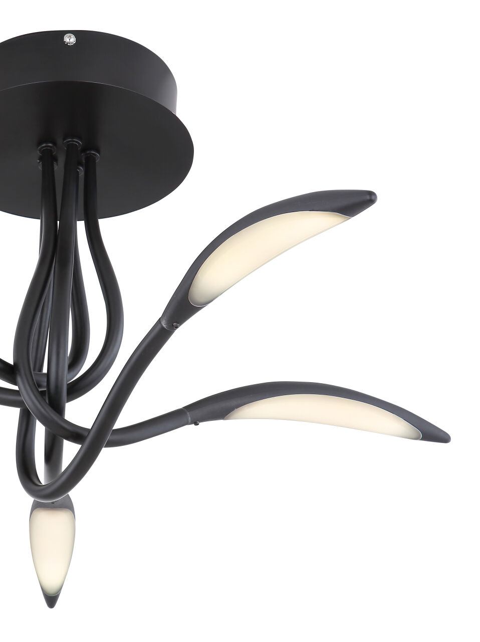 Globo Lighting - KAELA - Deckenleuchte Metall schwarz matt, LED