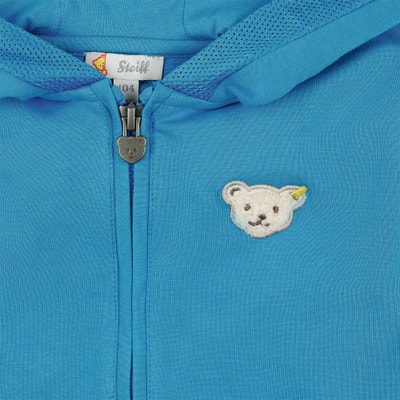 Sweatjacke, mittelblau für Jungs