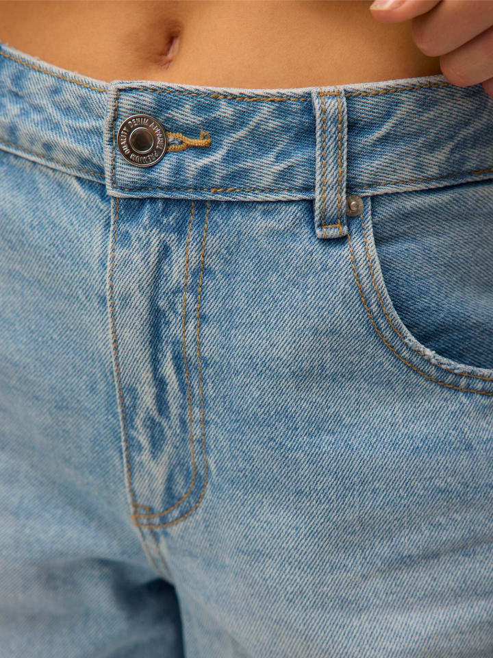 Vero Moda Jeans-Shorts in Medium Blue Denim günstig kaufen