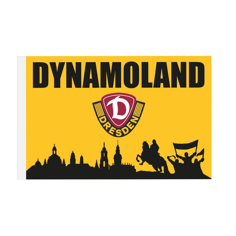 Fahne DYNAMOLAND (120 x 80 cm)