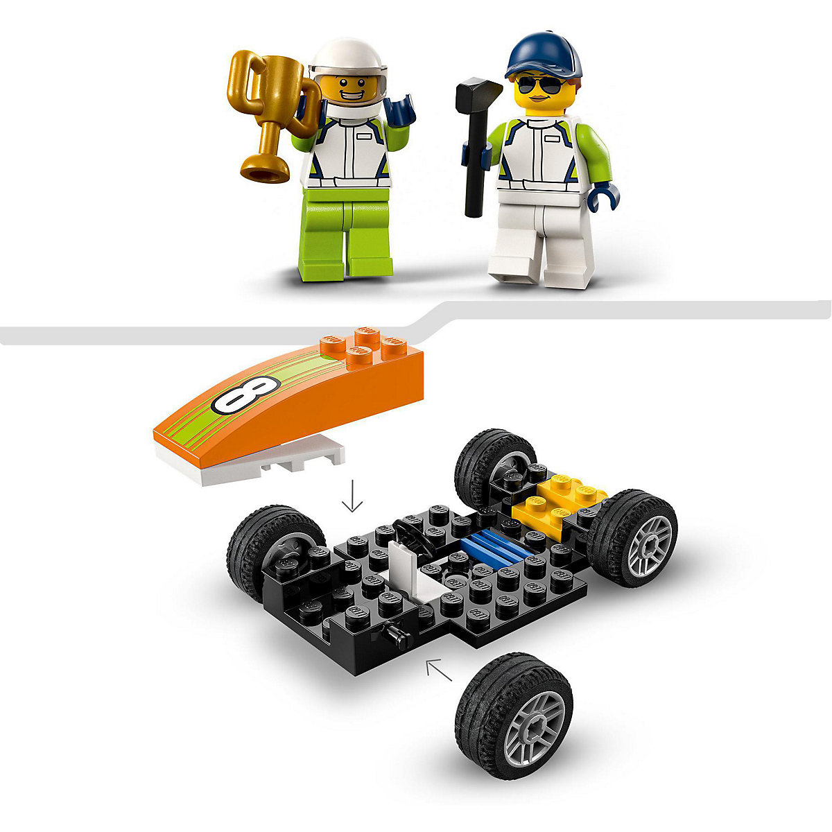 LEGO® City 60322 Rennauto