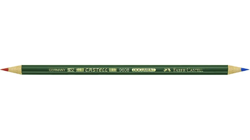FABER-CASTELL Kopierstift CASTELL 9609 Dokument rot/blau dünn