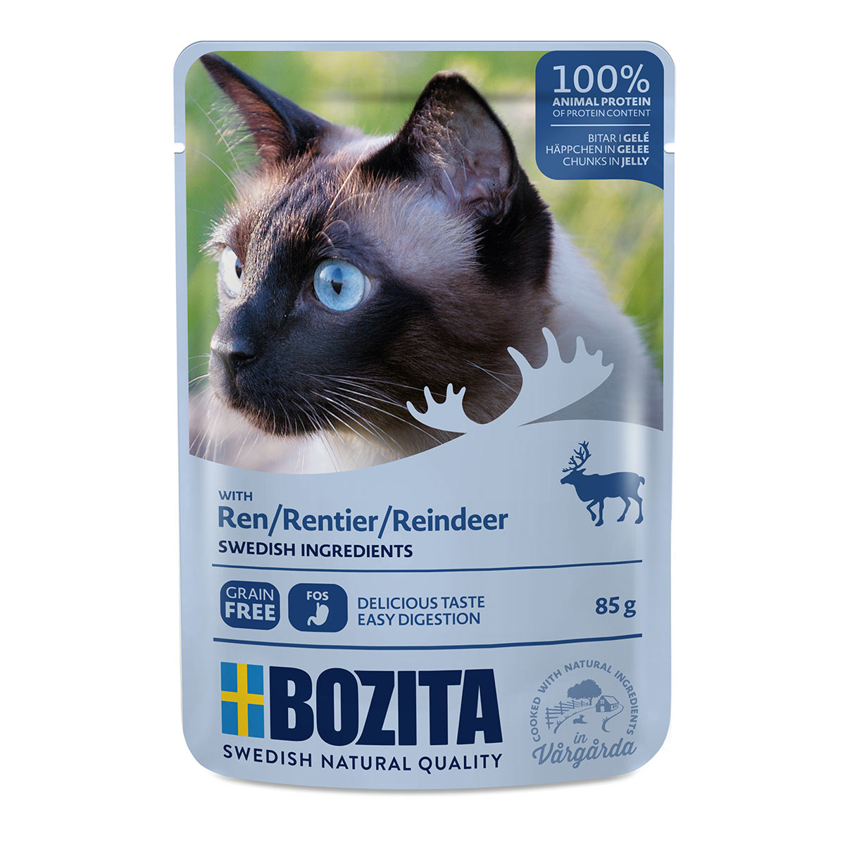 Bozita Pouch Häppchen in Gelee mit Rentier kaufen bei ZooRoyal