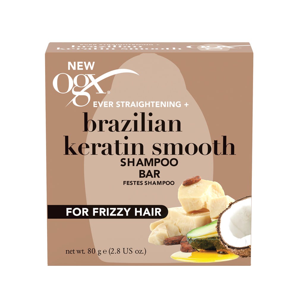 OGX Brazilian Keratin Smooth Shampoo Bar 80 g