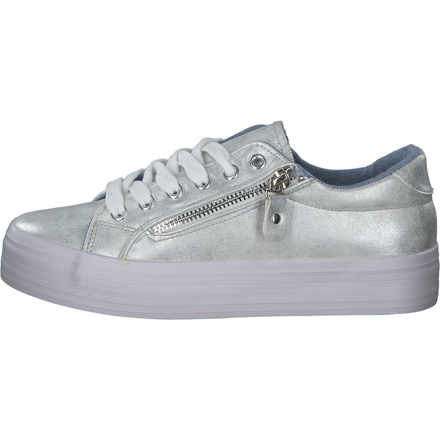 Idana 236934, Sneakers Low, Damen, Silber
