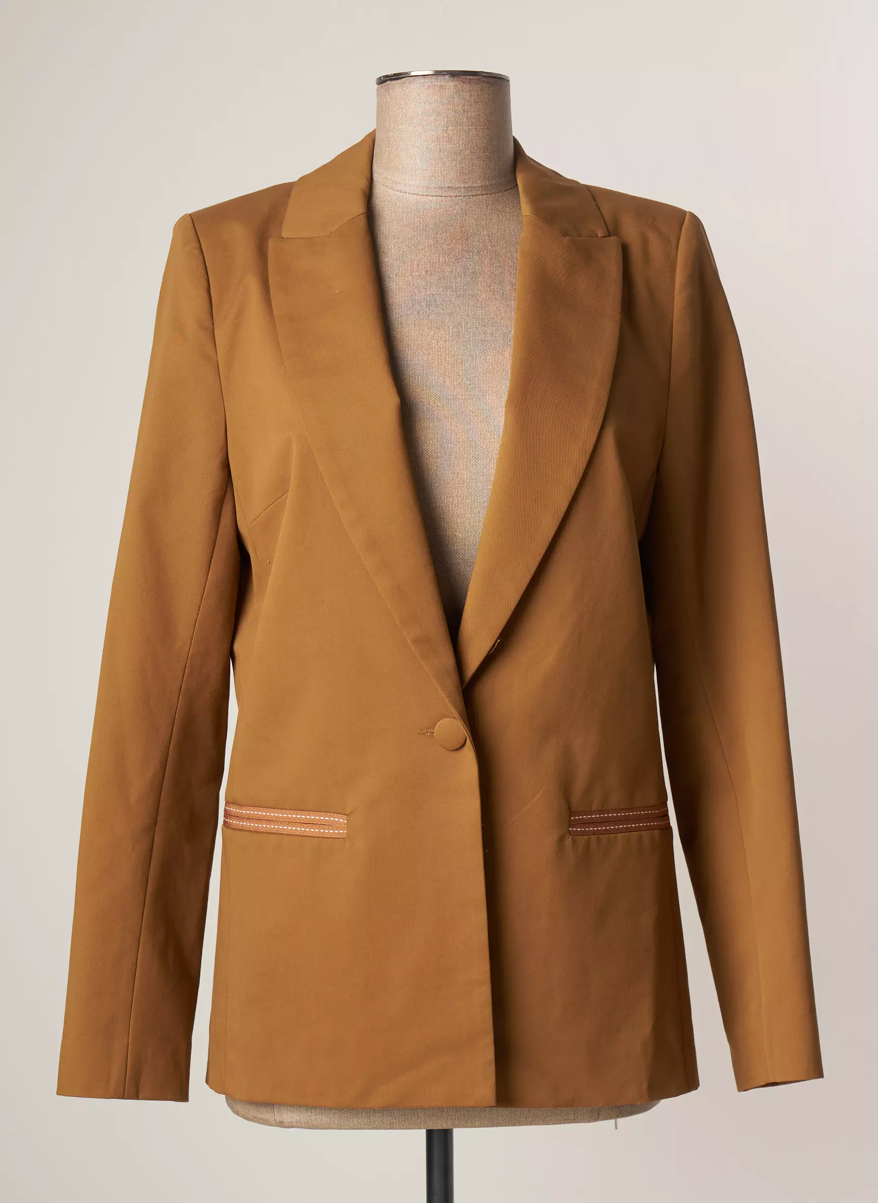 La Petite Francaise Blazers Femme couleur marron