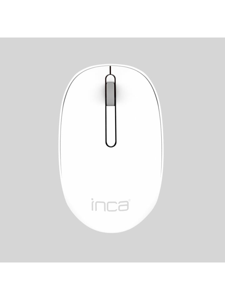 Inca Inca Maus RF Wireless Ergonomisch 1200 DPI 2,4 GHz kabellose in Weiß günstig kaufen onesize