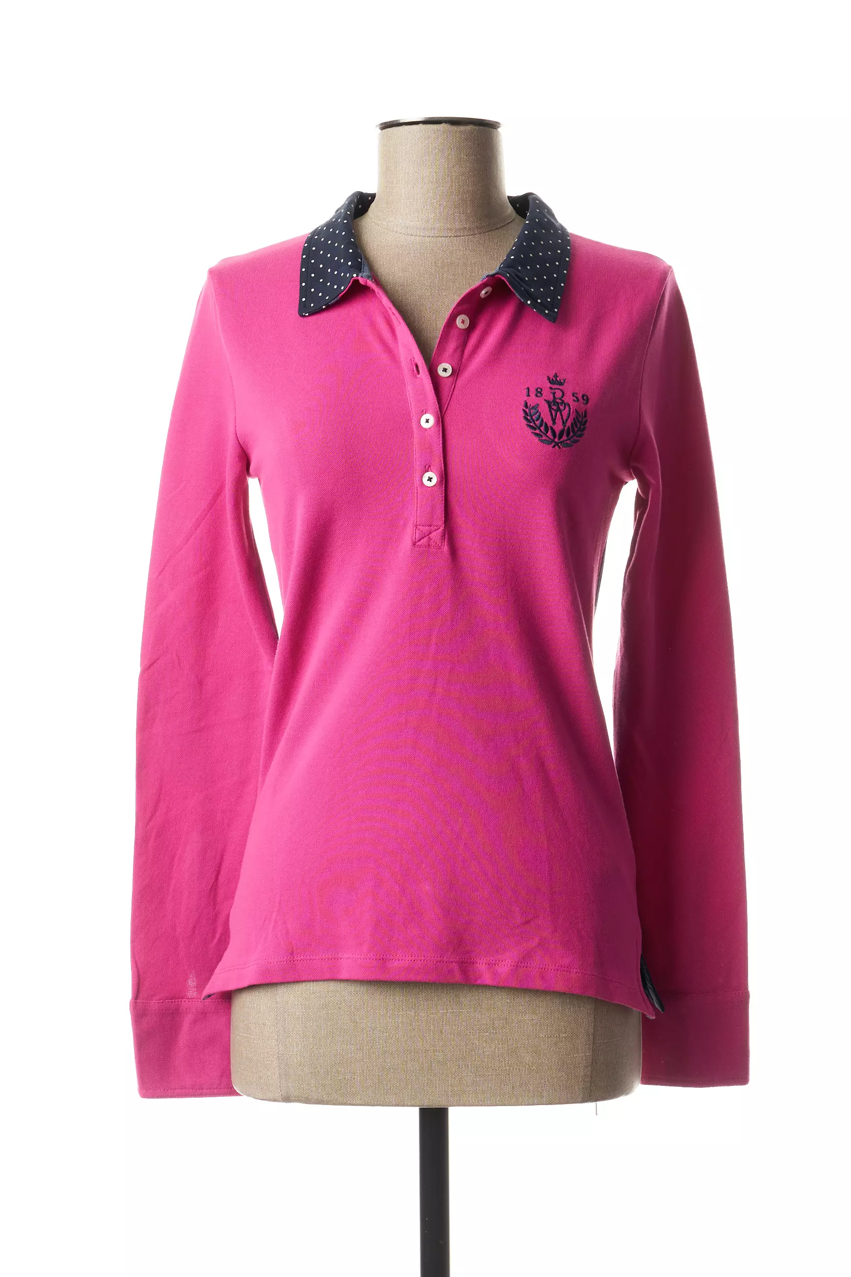 Black Wellis Polos Femme couleur violet